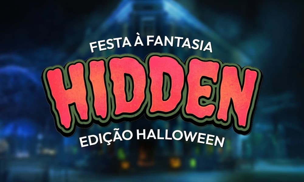 Capa do evento Festa à fantasia Hidden - Edição halloween
